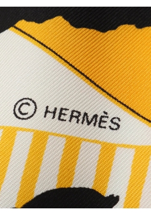 Hermès Pre-Owned Feria de Sevilla silk scarf - Black