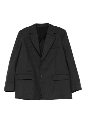 Willy Chavarria Chuco oversized blazer - Grey