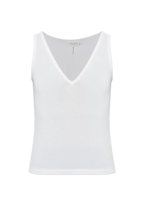 rag & bone V-neck sleeveless top - White