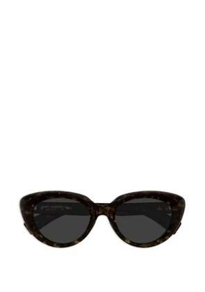 Saint Laurent Eyewear cat-eye sunglasses - Brown