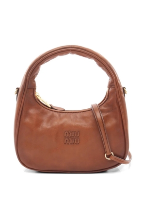Miu Miu Pre-Owned 2020s Vitello Antic handbag - Brown