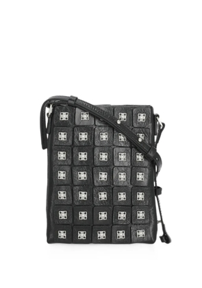 Ash Rubina studded shoulder bag - Black