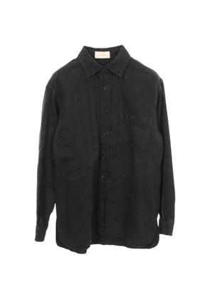 The Row Pre-Owned 2010s oversized long-sleeved shirt - Black