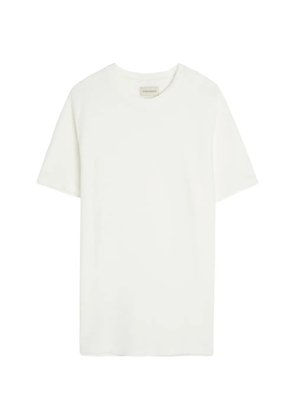 Oliver Spencer short-sleeve ribbed cotton T-shirt - Neutrals