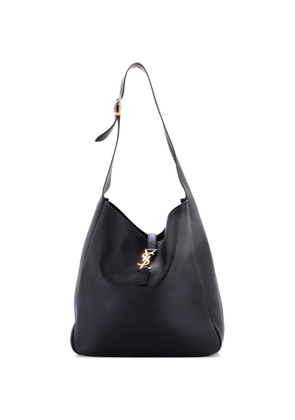 Saint Laurent Pre-Owned Le 5 a 7 Supple Leather Large hobo bag - Black