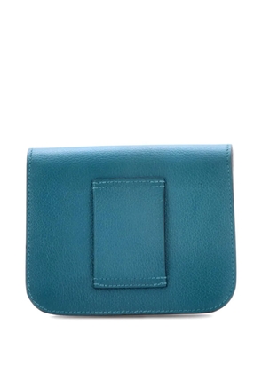 Hermès Pre-Owned Constance Slim Wallet Evercolor small wallets - Blue