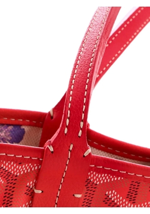 Goyard Pre-Owned Saint Louis Reversible Coated Canvas and Printed Canvas PM tote bag - Red