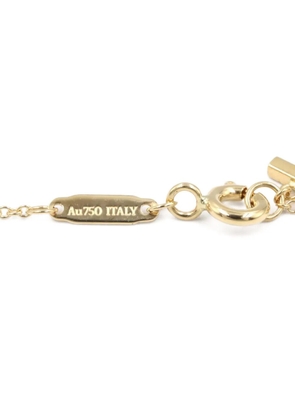 Tiffany & Co Eyewear 2010s T-smile diamond necklace - Gold