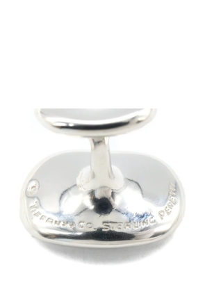 Tiffany & Co. Pre-Owned 2010s bean cufflinks - Silver