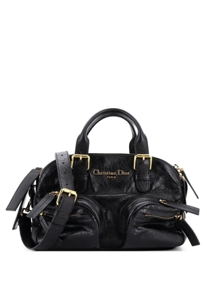 Christian Dior Pre-Owned Grand Tour Bowling Bag Calfskin Small shoulder bag - Black