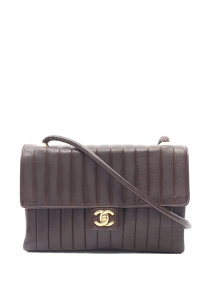 CHANEL Pre-Owned 1989-1991 Mademoiselle shoulder bag - Brown