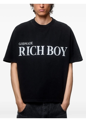 GODMADE cotton T-shirt - Black