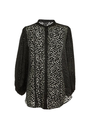 Emporio Armani Pre-Owned pleated blouse - Black