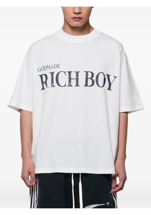 GODMADE cotton T-shirt - White