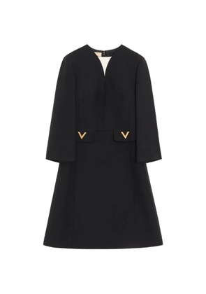Valentino Garavani VGold crepe Couture dress - Black