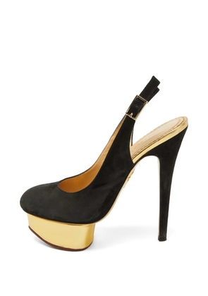 Charlotte Olympia Dolly heeled pumps - Black