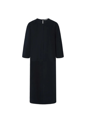 Black Crane Radiant corduroy maxi dress - Blue