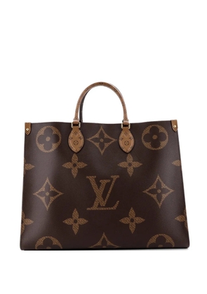 Louis Vuitton Pre-Owned OnTheGo Reverse Monogram Giant GM tote bag - Brown