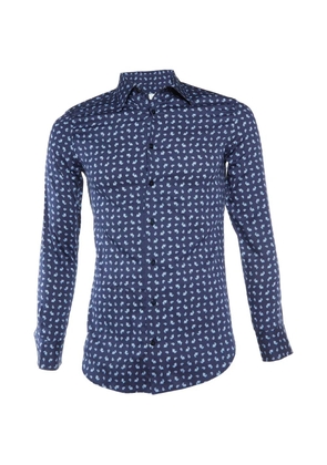 Etro Pre-Owned paisley-print shirt - Blue