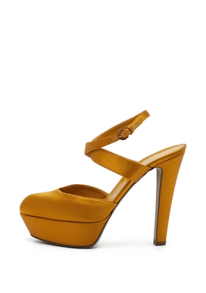 Sergio Rossi ankle-strap platform sandals - Yellow