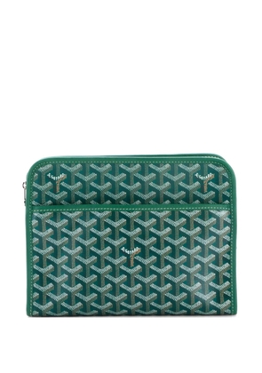 Goyard Pre-Owned Jouvence Toiletry Pouch Coated Canvas MM clutch bag - Green