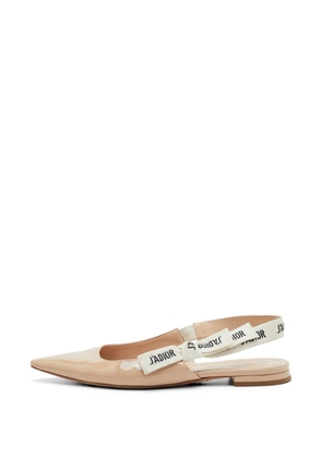 Christian Dior Pre-Owned J'Adior pointed-toe ballet flats - Neutrals