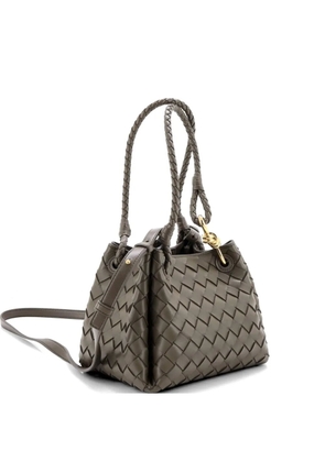 Bottega Veneta Pre-Owned Parachute Handle Bag Intrecciato Leather Small satchel - Green