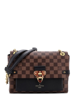 Louis Vuitton Pre-Owned Vavin Handbag Damier with Leather PM crossbody bag - Black