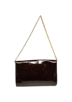 Louis Vuitton Pre-Owned Ana patent leather clutch bag - Brown