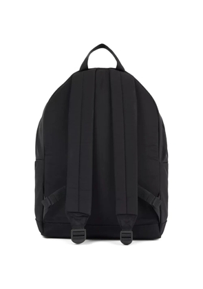 Stone Island logo-embroidered pocket-detail backpack - Black