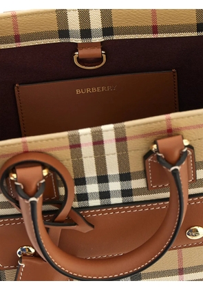 Burberry Freya mini tote bag - Neutrals