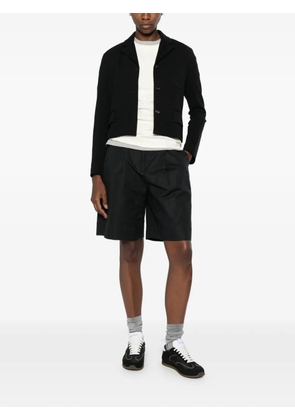 Circolo 1901 single-breasted cropped jacket - Black