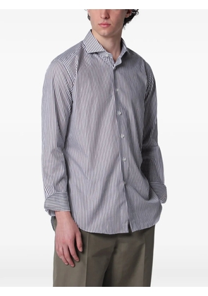 Xacus Travel striped shirt - White
