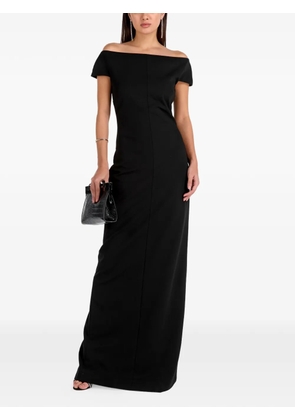 Solace London off-the-shoulder maxi dress - Black