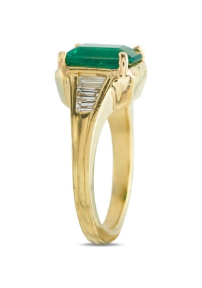 LB Exclusive emerald and diamond ring - Gold
