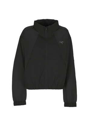 Arc'teryx logo-print zip-up jacket - Black