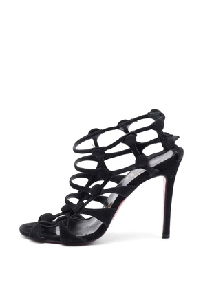 Christian Louboutin Pre-Owned Neuron cage sandals - Black