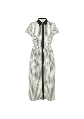 Oscar de la Renta Pre-Owned floral-print maxi dress - White