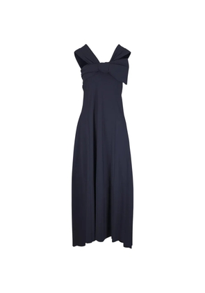 Dorothee Schumacher bow-detail sleeveless dress - Blue