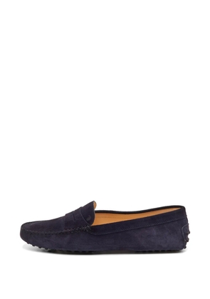Tod's Vintage Gommino nubuck loafers - Blue