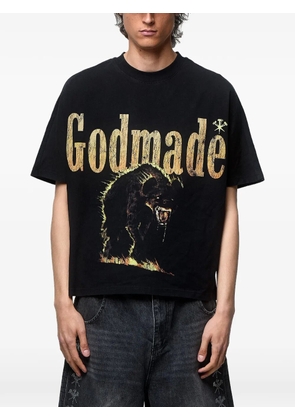 GODMADE cotton T-shirt - Black