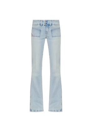Diesel D-Hush patch-pocket jeans - Blue