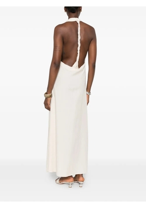 Marc Ellis braided-strap maxi dress - Neutrals