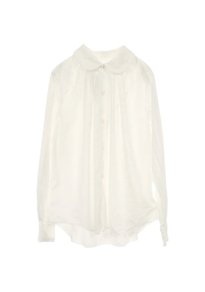 Comme Des Garçons Pre-Owned round collar shirt - White