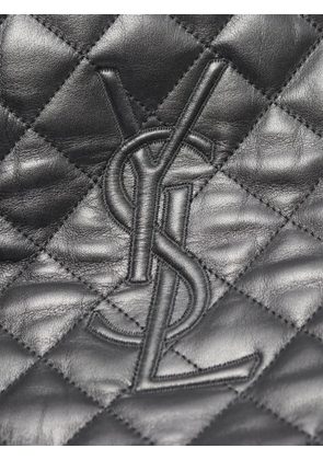 Saint Laurent Pre-Owned ES giant quilted travel bag - Black