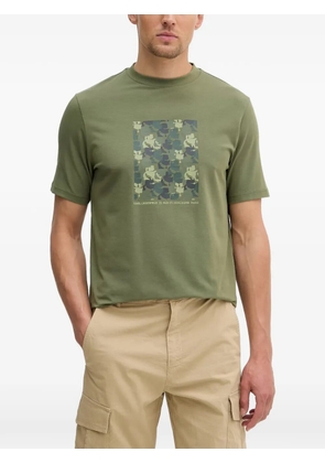 Karl Lagerfeld graphic-print T-shirt - Green