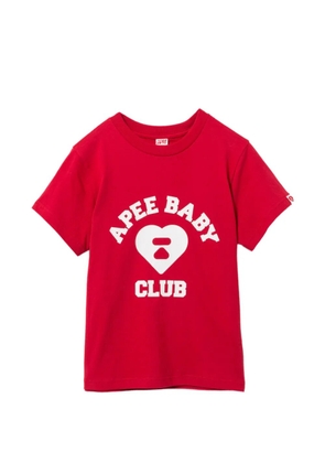 APEE™ by *A BATHING APE® club graphic T-shirt - Red