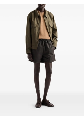 Prada cotton crew-neck sweater - Neutrals
