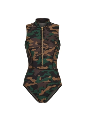 Cynthia Rowley Carve sleeveless wetsuit - Green