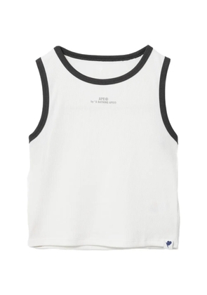 APEE™ by *A BATHING APE® logo printed top - White